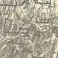 The map of Iborfia from the 3rd Military Mapping Survey of Austria-Hungary.