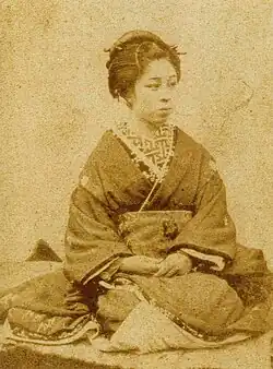Mikako pictured in 1850.