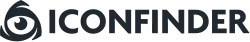 Iconfinder's logo in black