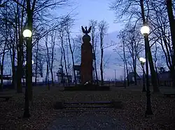 Commemorative monument of the Battle of Iganie