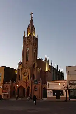 Saint Elizabeth's parish church in Paso de los Toros, architects Elzeario Boix and Horacio Terra Arocena, built in 1926.[14]