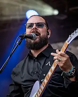 Ihsahn performing with Emperor at Tons of Rock, 2025
