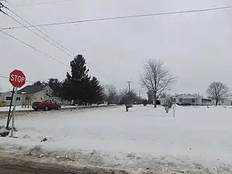 A snowed-over Ijamsville in December 2016.