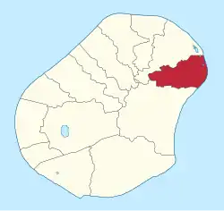 Ijuw district within Nauru