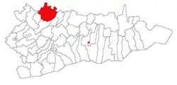 Location in Călărași County