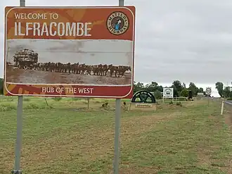 Town entry signs, 2010