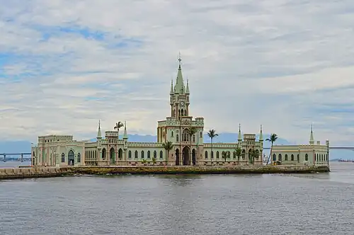Castle of Fiscal Island, Rio de Janeiro, Brazil: 1881–1889