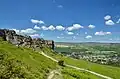 Cow and Calf Rocks in Ilkley