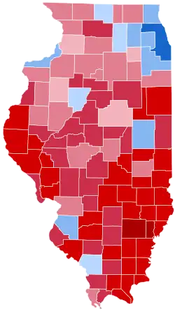 Illinois in the 2016 presidential election. .