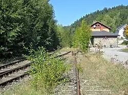 Kalteneck, old station
