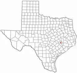 Location of Chappell Hill, Texas