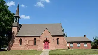 St. James Episcopal Church, Lewistown, Illinois (1863-1865)