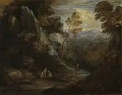 Imaginary Landscape by Thomas Gainsborough