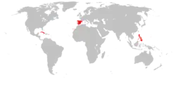 Location of Spain