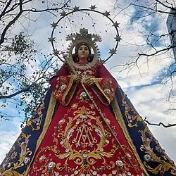 The venerated image of Nuestra Señora de la Annunciata or 'Inay Ciata' as her devotees call her. Pontifically crowned on May 25, 2025