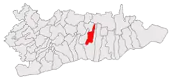 Location in Călărași County