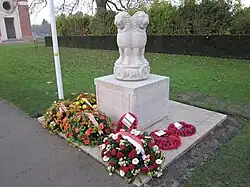 Monument to Indian soldiers