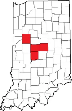 Location of teams in {{{title}}}