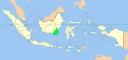 South Kalimantan province in Indonesia