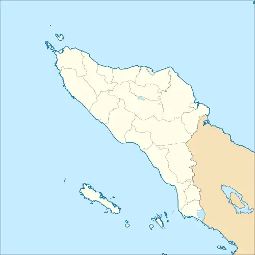 Jantho is located in Aceh