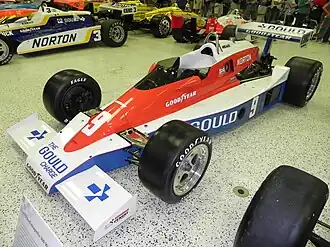 Image of the winning car of the 1979 Indianapolis 500 (Rick Mears).