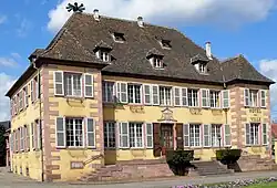 The town hall in Ingersheim