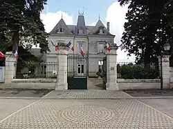 The town hall in Ingrandes-sur-Vienne