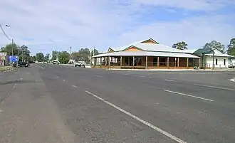 The information centre at Injune