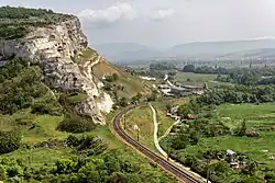 The urban areas on the west bank of the Chorna River have been converted into rural settlements