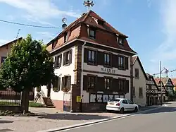The town hall in Innenheim