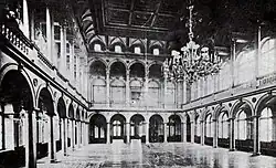 Former interior of the stock exchange