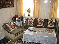 Pakistani home of 2002 in the tenement building from 1865.