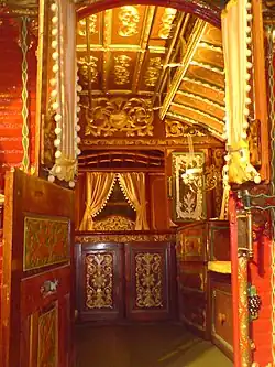 Elaborate interior