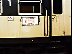 Interexpress "Berolina" Warszaw-Berlin, 1991