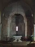 Interior of the church.