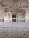 Interior of the prayer hall