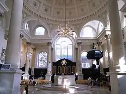 Interior of St Stephen Walbrook