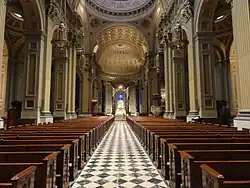 Interior of the Cathedral Basilica of Saints Peter and Paul
