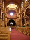 Church interior.