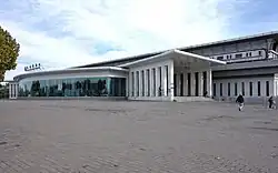 Square outside CIEC station (2016)