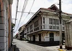 Inside the old walled city of Intramuros.