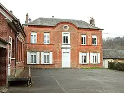 The town hall in Inval-Boiron