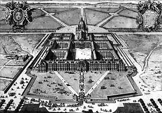 Les Invalides in 1683 under Louis XIV.