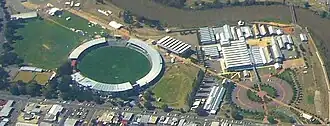 View of Inveresk and York Park Precinct
