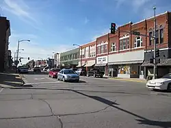 Downtown Iowa Falls in 2009
