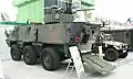 KTO Irbis- 6x6 variant with RWS delivered by Elbit