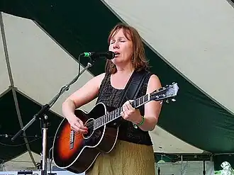 Iris DeMent (age 46) at Old Settler's Music Festival – Driftwood, Texas (2007)