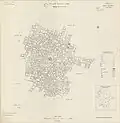 Detailed village map, 1946