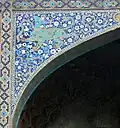 Tilework on the gate, 2012