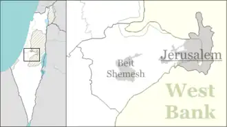 Sdot Micha is located in Jerusalem District